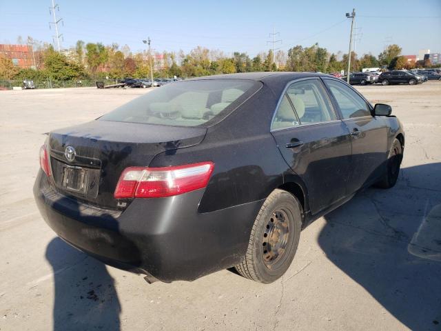 4T1BE46K67U500284 - 2007 TOYOTA CAMRY CE BLACK photo 4