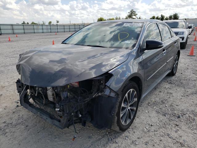 4T1BK1EB9GU229939 - 2016 TOYOTA AVALON XLE GRAY photo 2
