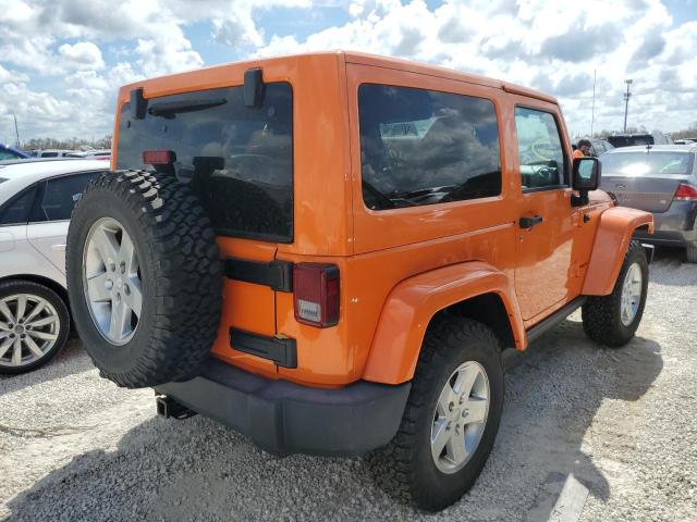 1C4HJWCG4CL213287 - 2012 JEEP WRANGLER R ORANGE photo 4