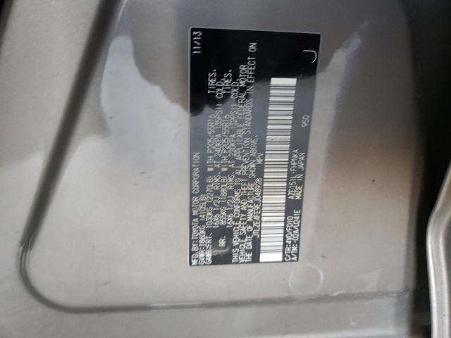 JTLZE4FE9EJ048928 - 2014 TOYOTA SCION XB თაფლისფერი ფოტო 10