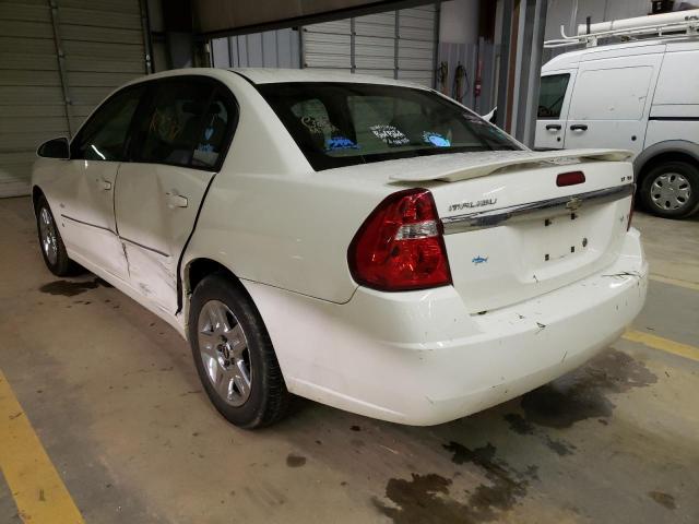 1G1ZT58NX7F248641 - 2007 CHEVROLET MALIBU  LT WHITE photo 9