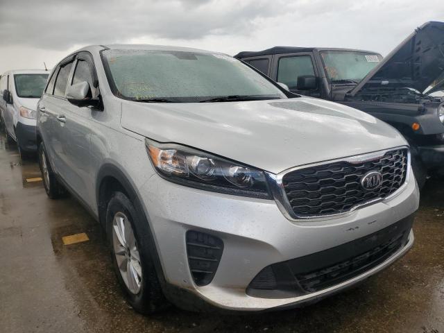 5XYPG4A36KG459850 - 2019 KIA SORENTO L SILVER photo 1