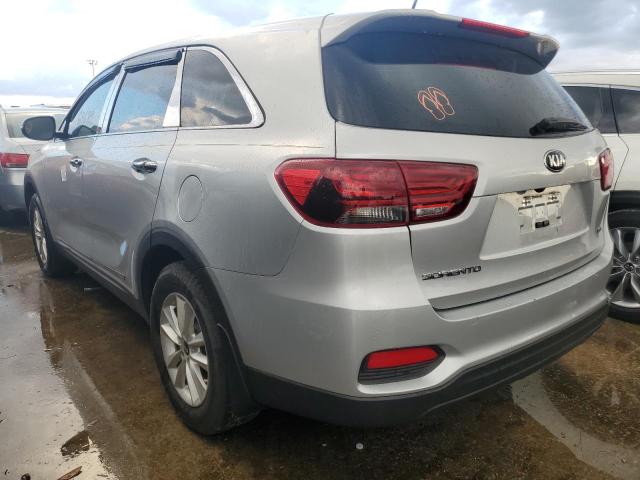 5XYPG4A36KG459850 - 2019 KIA SORENTO L SILVER photo 3