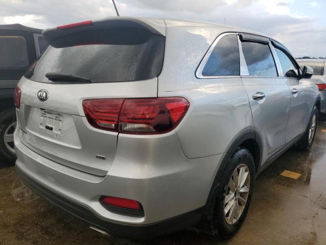 5XYPG4A36KG459850 - 2019 KIA SORENTO L SILVER photo 4