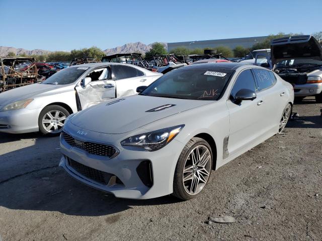 KNAE55LC7N6112743 - 2022 KIA STINGER GT GRAY photo 2