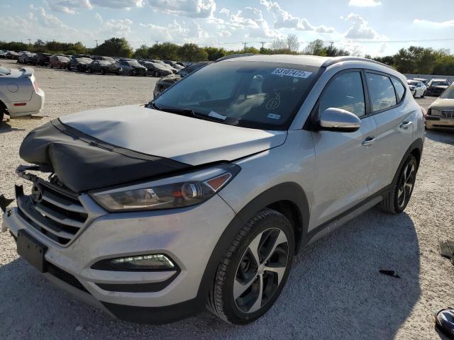 KM8J33AL0JU825824 - 2018 HYUNDAI TUCSON SPO SILVER photo 2