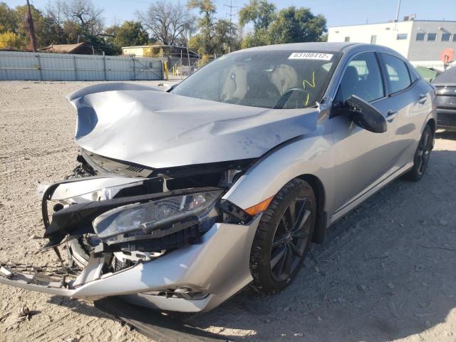 SHHFK7H82LU218811 - 2020 HONDA CIVIC EXL Gümüş foto 2