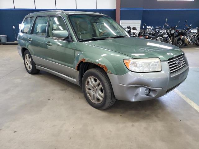 JF1SG676X7H706539 - 2007 SUBARU FORESTER GREEN photo 1