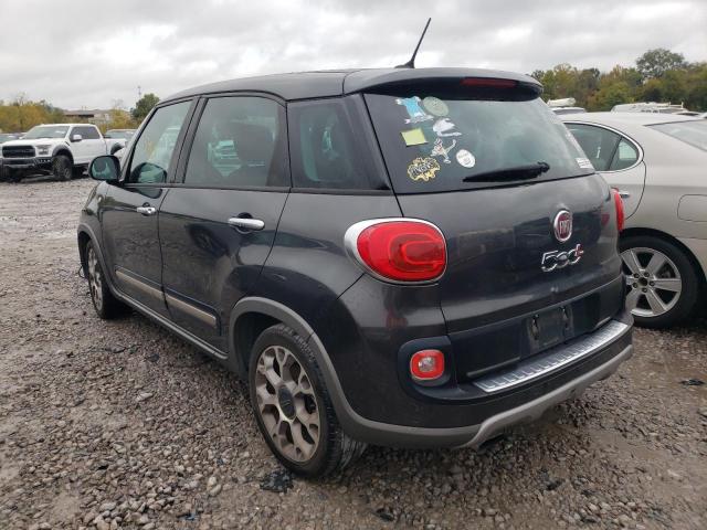 ZFBCFADH8EZ014705 - 2014 FIAT 500L TREKK CHARCOAL photo 3