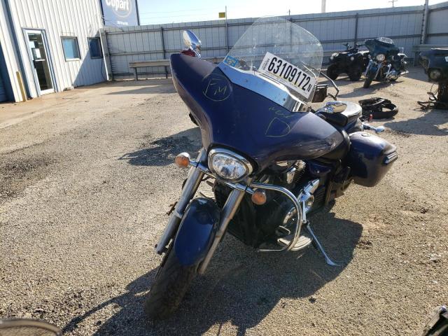 JYAVP32E3DA002980 - 2013 YAMAHA XVS1300 CT BLUE photo 2