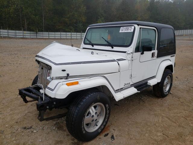 2BCCZ8149JB539267 - 1988 JEEP WRANGLER L WHITE photo 2