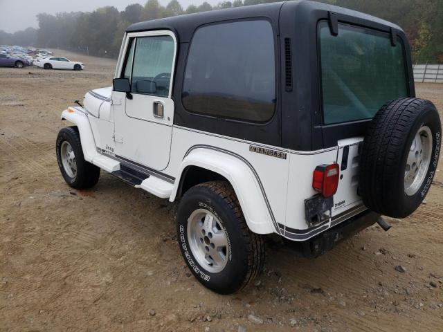 2BCCZ8149JB539267 - 1988 JEEP WRANGLER L WHITE photo 3