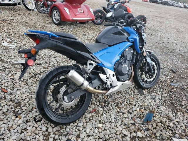 MLHPC4513D5000272 - 2013 HONDA CB500 F BLUE photo 4