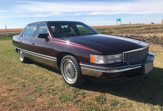 1G6KD52B7SU300142 - 1995 CADILLAC DEVILLE MAROON photo 1