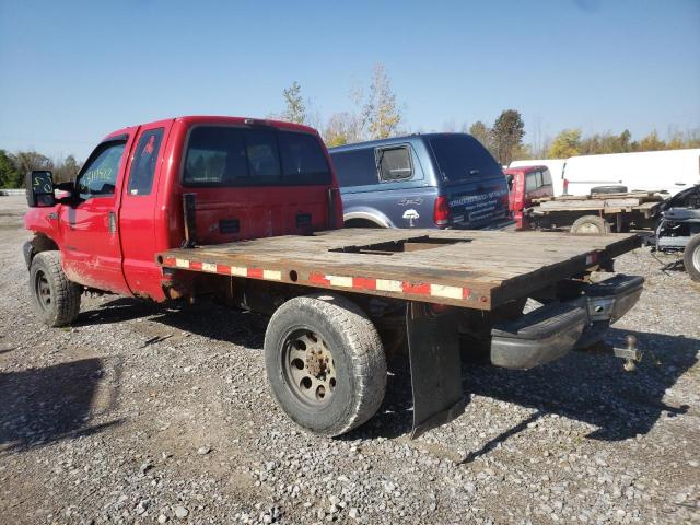 1FTSX31F4YEE39869 - 2000 FORD F350 SRW S RED photo 3