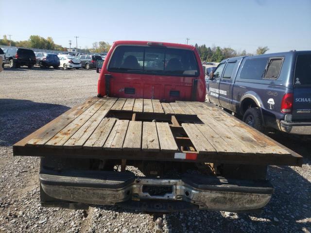 1FTSX31F4YEE39869 - 2000 FORD F350 SRW S RED photo 6