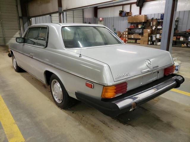 11407312105612 - 1975 MERCEDES-BENZ 280C SILVER photo 3