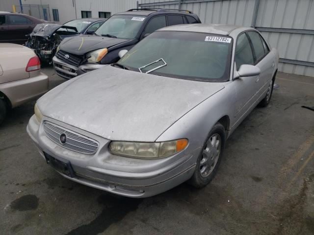 2G4WB55K511199947 - 2001 BUICK REGAL SILVER photo 2