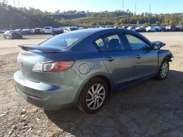 JM1BL1V86C1663186 - 2012 MAZDA 3 I GRAY photo 4