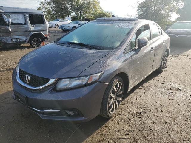 2HGFB2F93EH521966 - 2014 HONDA CIVIC EXL Boz foto 2