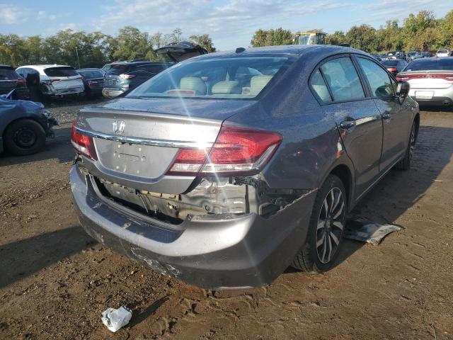 2HGFB2F93EH521966 - 2014 HONDA CIVIC EXL Boz foto 4