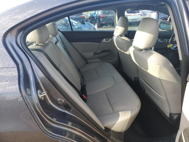 2HGFB2F93EH521966 - 2014 HONDA CIVIC EXL Boz foto 6
