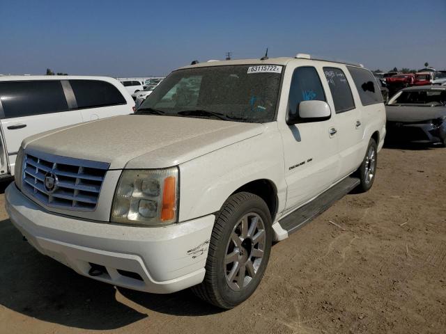 3GYFK66N85G125285 - 2005 CADILLAC ESCALADE E CREAM photo 2