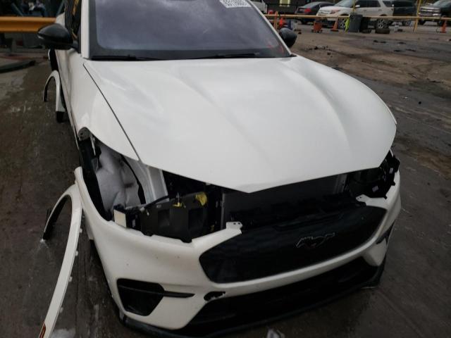 3FMTK4SX1MME01631 - 2021 FORD MUSTANG MA WHITE photo 9