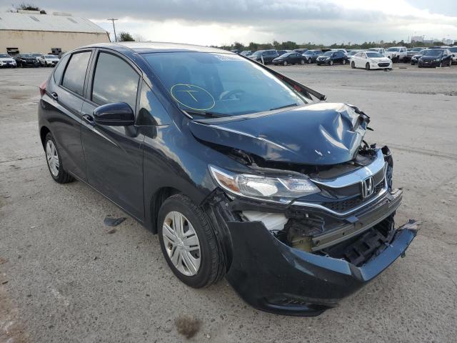 3HGGK5H40KM738136 - 2019 HONDA FIT LX BLACK photo 1