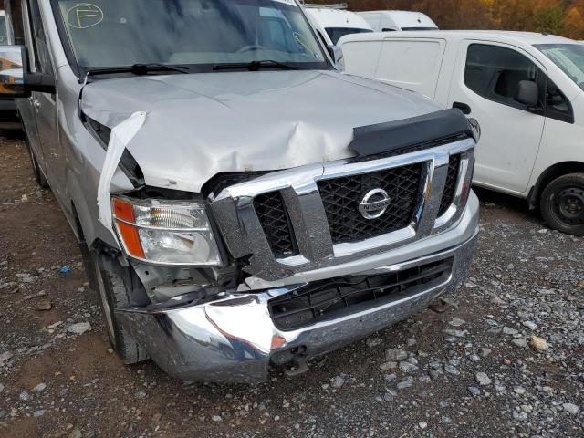 1N6BF0KY2CN111437 - 2012 NISSAN NV 1500 SILVER photo 9