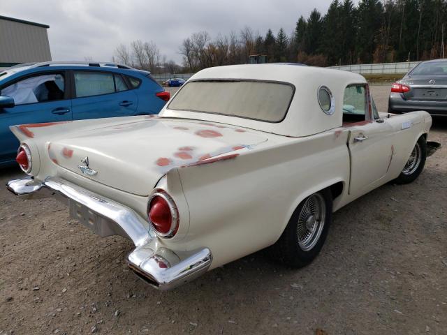 B7KG101278 - 1957 FORD THUNDERBIR WHITE photo 4