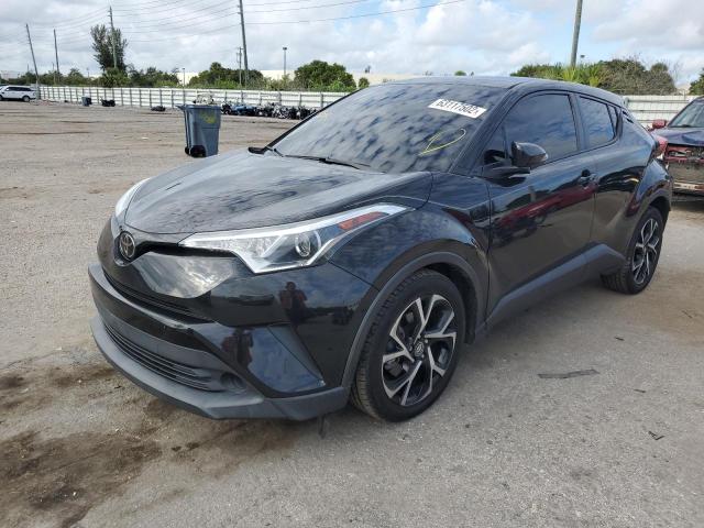 NMTKHMBX1JR048283 - 2018 TOYOTA C-HR XLE BLACK photo 2