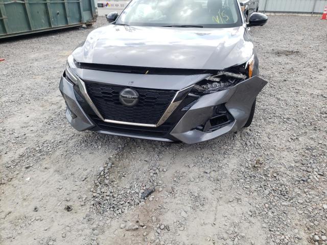 3N1AB8DV7MY314004 - 2021 NISSAN SENTRA SR GRAY photo 9