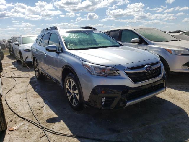 4S4BTANC4L3202993 - 2020 SUBARU OUTBACK LI SILVER photo 1