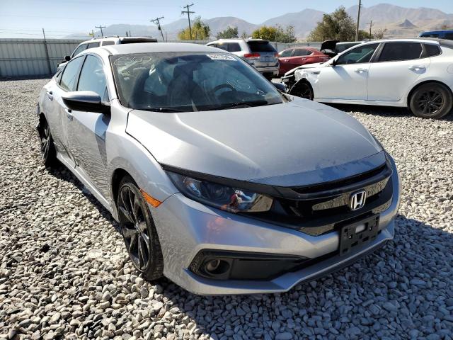 19XFC2F84KE025679 - 2019 HONDA CIVIC SPOR SILVER photo 1