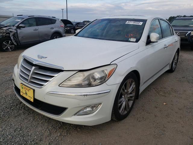 KMHGC4DF4CU184993 - 2012 HYUNDAI GENESIS 4. WHITE photo 2