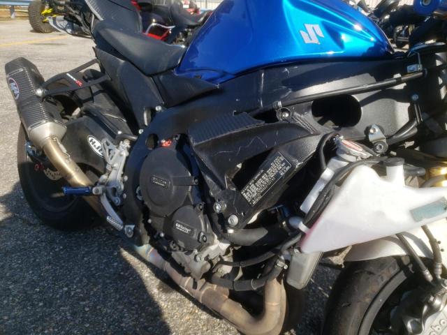 JS1GR7MA8D2100190 - 2013 SUZUKI GSX-R750 BLUE photo 7