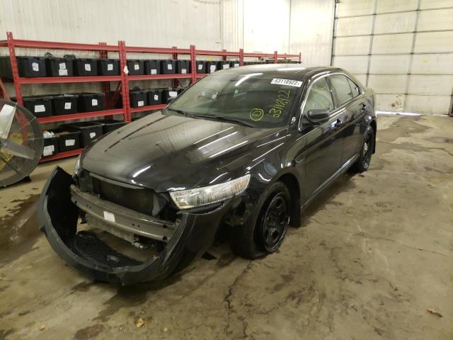 1FAHP2M82DG124204 - 2013 FORD TAURUS POL BLACK photo 2