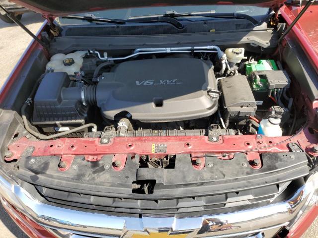 1GCGTCEN2H1272907 - 2017 CHEVROLET COLORADO L RED photo 7
