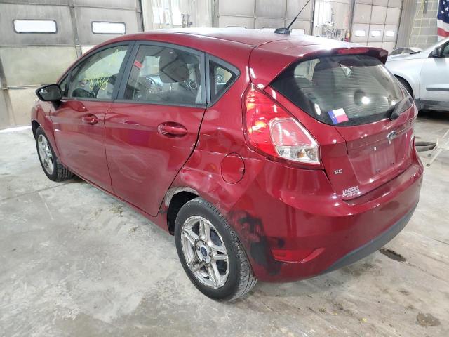 3FADP4EJ2HM148154 - 2017 FORD FIESTA SE BURGUNDY photo 3