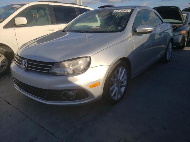 WVWBW8AH1EV005258 - 2014 VOLKSWAGEN EOS KOMFOR 银色 照片 2