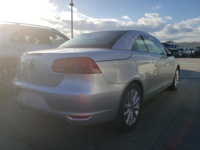 WVWBW8AH1EV005258 - 2014 VOLKSWAGEN EOS KOMFOR 银色 照片 4