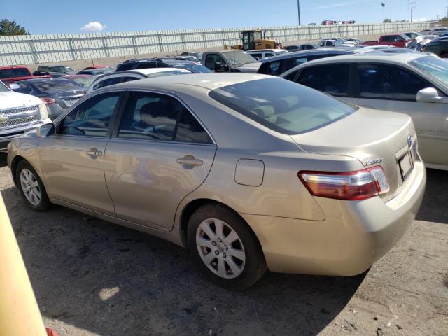 4T1BB46K67U022036 - 2007 TOYOTA CAMRY HYBR GOLD photo 2