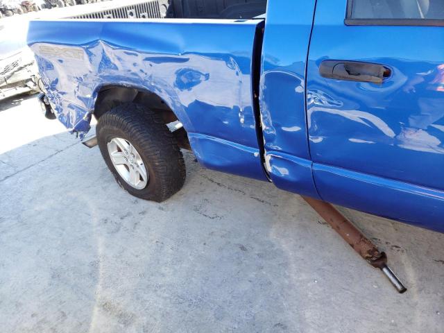 1D7HA16K28J198462 - 2008 DODGE RAM 1500 S BLUE photo 9