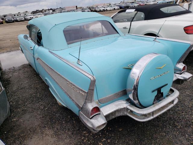 VC578238416 - 1957 CHEVROLET BEL AIR BLUE photo 3