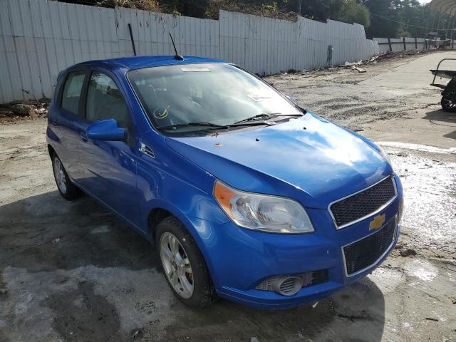 KL1TD6DE6BB210921 - 2011 CHEVROLET AVEO LS BLUE photo 1