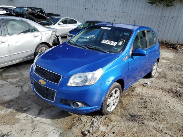KL1TD6DE6BB210921 - 2011 CHEVROLET AVEO LS 蓝色 照片 2