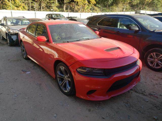 2C3CDXCT3MH520683 - 2021 DODGE CHARGER R/ RED photo 1