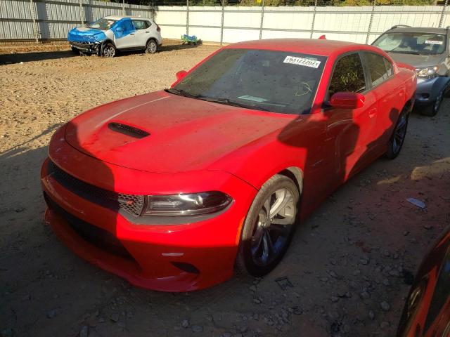 2C3CDXCT3MH520683 - 2021 DODGE CHARGER R/ RED photo 2