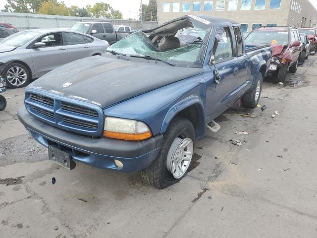 1B7GG32N92S691198 - 2002 DODGE DAKOTA SPO BLUE photo 2